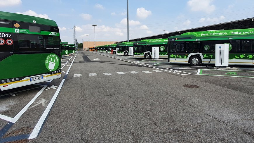 I SISTEMI DI RICARICA ABB AL CUORE DEL DEPOSITO DI E-BUS DEL TRASPORTO PUBBLICO MILANESE